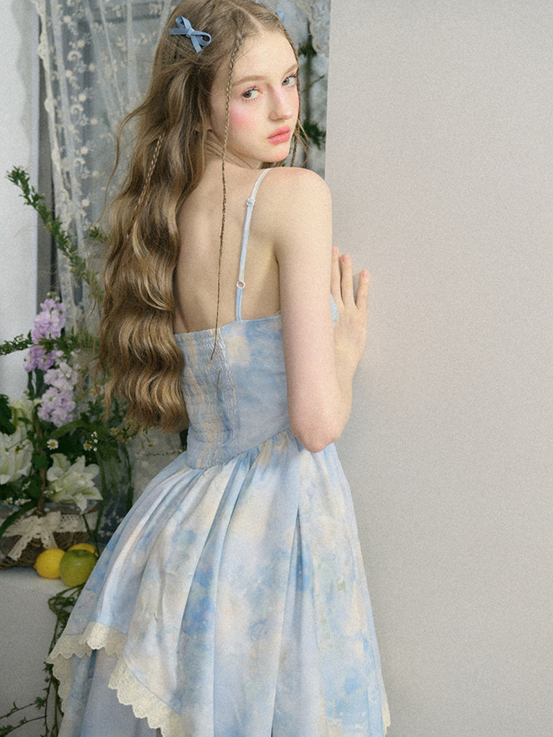 Monet Lotus Corset Dress